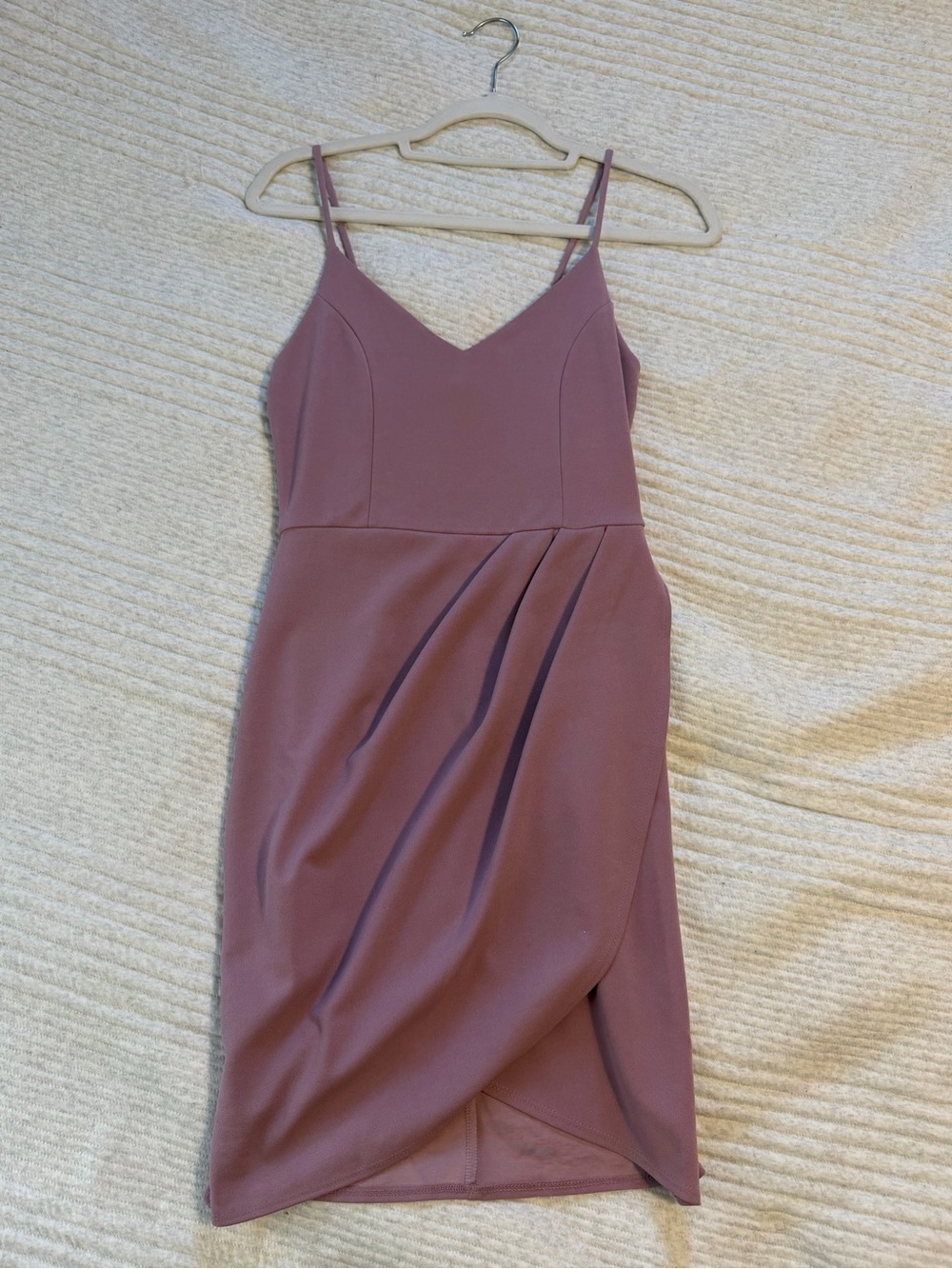 Mauve Wrap Dress - Women